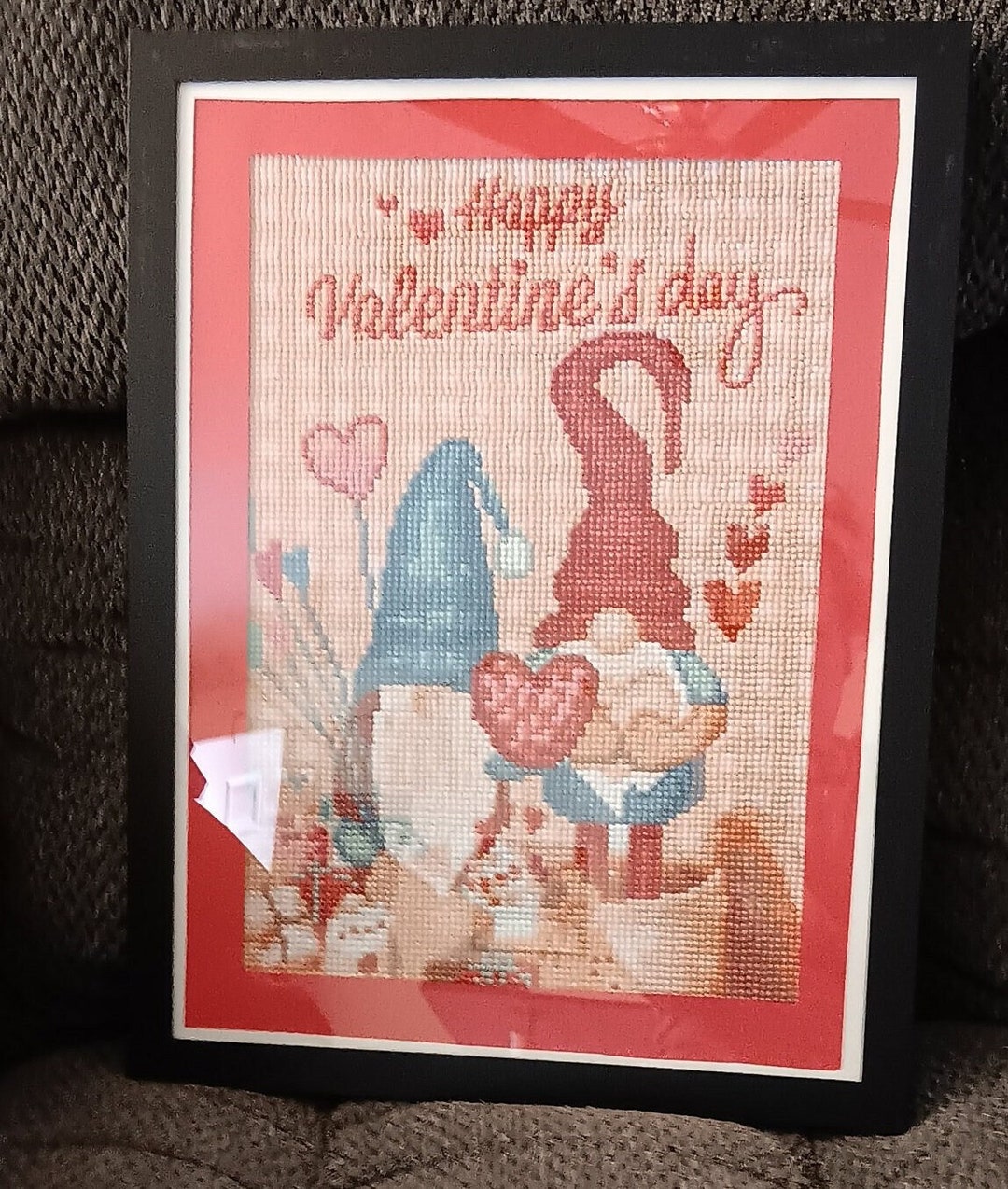 Gnome Valentine's Day Diamond Painting, Valentine's Day Gnome Painting, Happy Valentine's Day