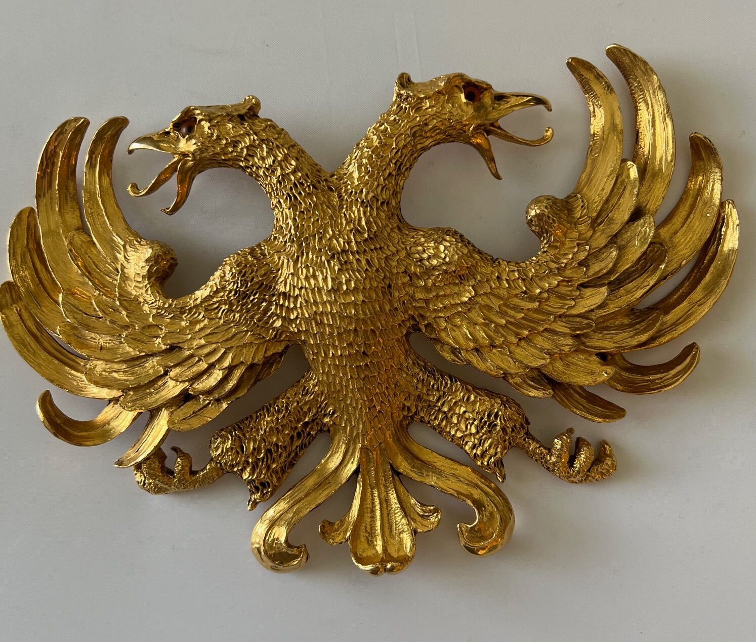 Christopher Ross Double Eagle Belt Buckle No. 71 Double Headed Eagle Phoenix Christopher Ross Original Belt  main image 3