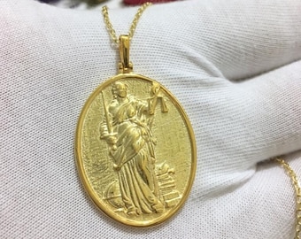Scales of Justice Necklace,Justice Necklace,Justice Symbol Necklace,Lawyer Necklace,Sterling Silver,Graduation Gift,Lawyer Gift,Gift To Her.