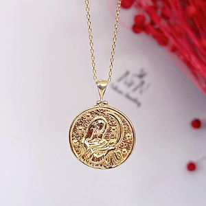 Collier déesse Selene-bijoux mythologie-collier déesse-collier Selene-collier déesse lune-collier grec ancien-cadeau pour maman
