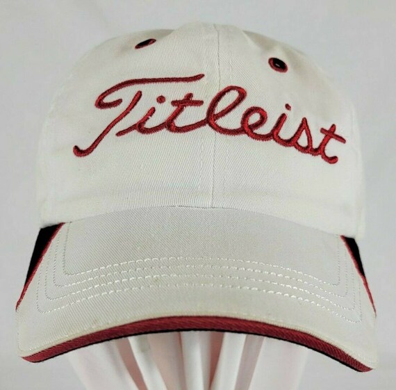Titleist Hat Golfhut bestickt Weiß/Rot 