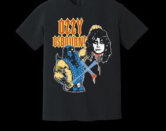 Ozzy Osbourne Halftone DTF PNG Print - Etsy