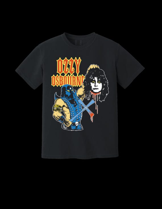 Ozzy Osbourne Halftone DTF PNG Print - Etsy