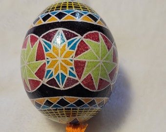 Handcrafted pysanky made in the traditional way using methods passed down through generations of proud Ukrainians.