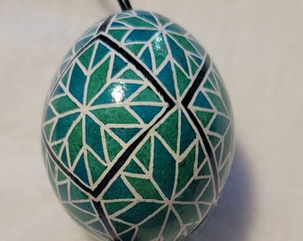 Handcrafted pysanky made in the traditional way using methods passed down through generations of proud Ukrainians.