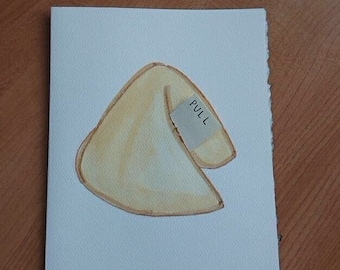 Fortune Cookie Birthday Card