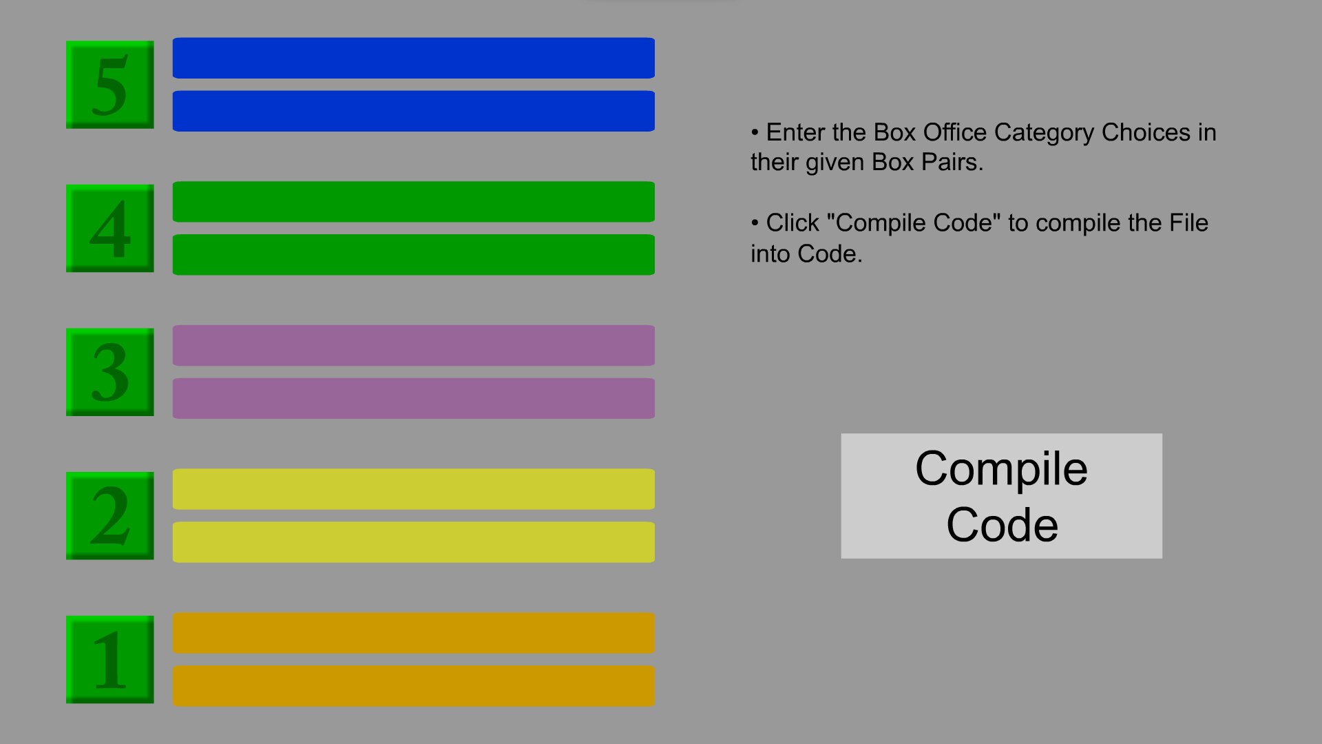 Hollywood Showdown Game Show Software Etsy