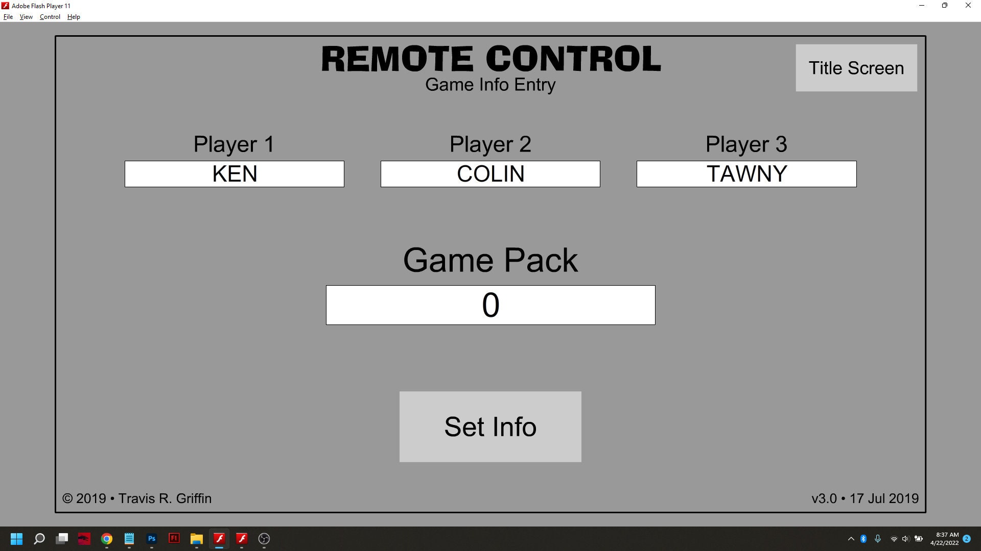 Remote Control Game Show Software Etsy