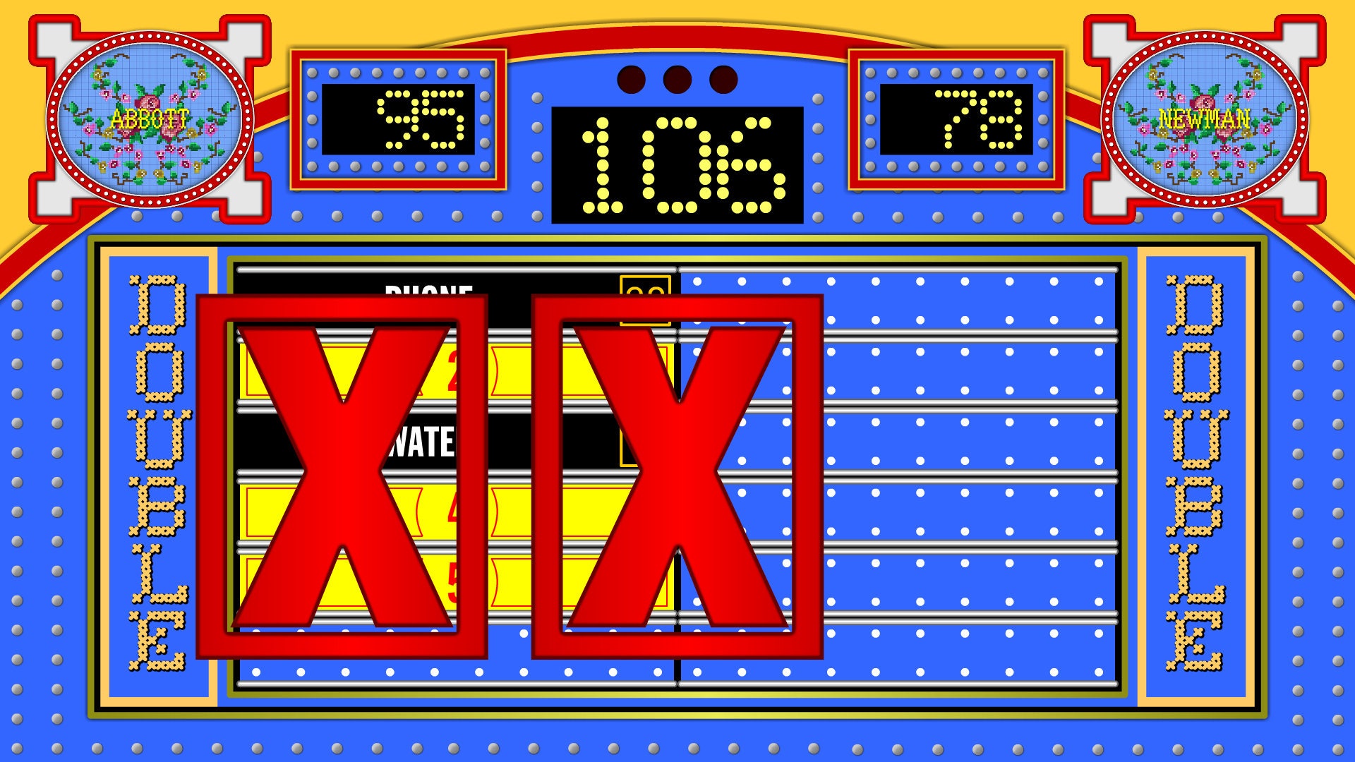 Family Feud Bullseye Era Game Show Software Etsy