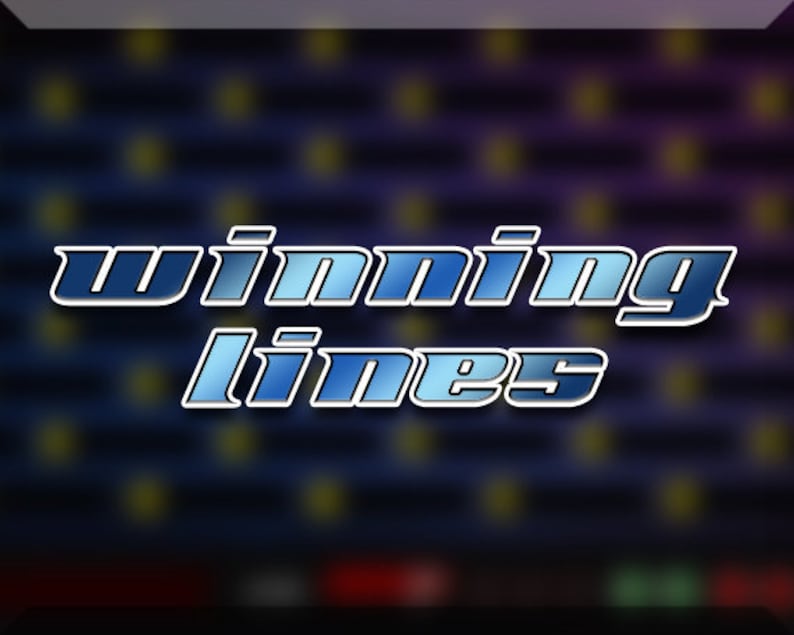 Winning Lines Wonderwall Game Show Software Etsy
