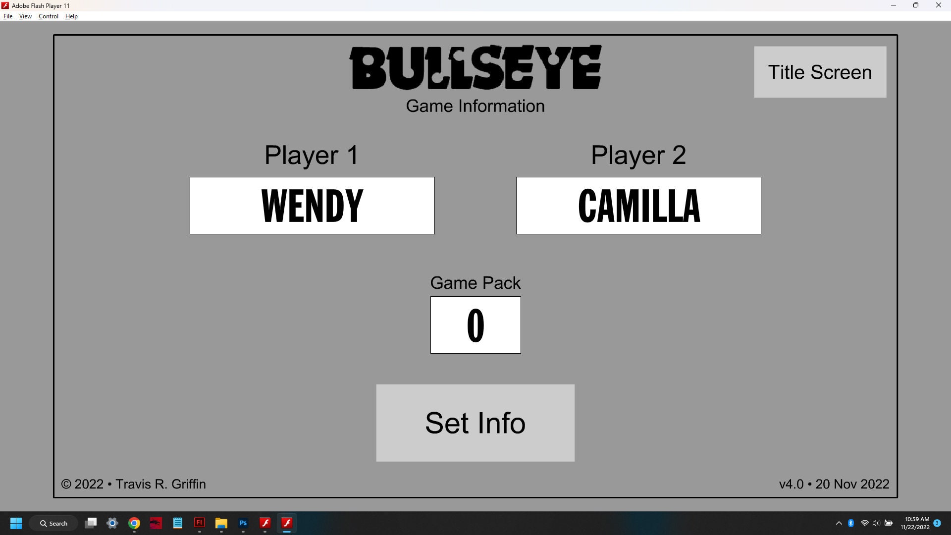 Bullseye Game Show Software Etsy