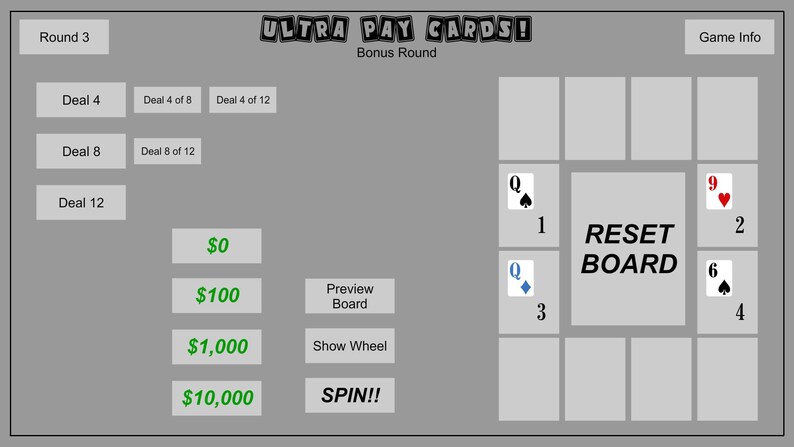 Pay Cards!: Ultra Edition - Game Show Software - Etsy