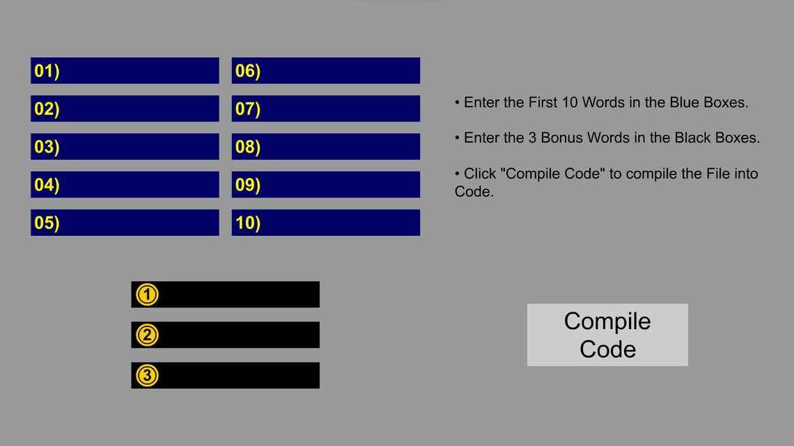 Body Language Game Show Software Etsy