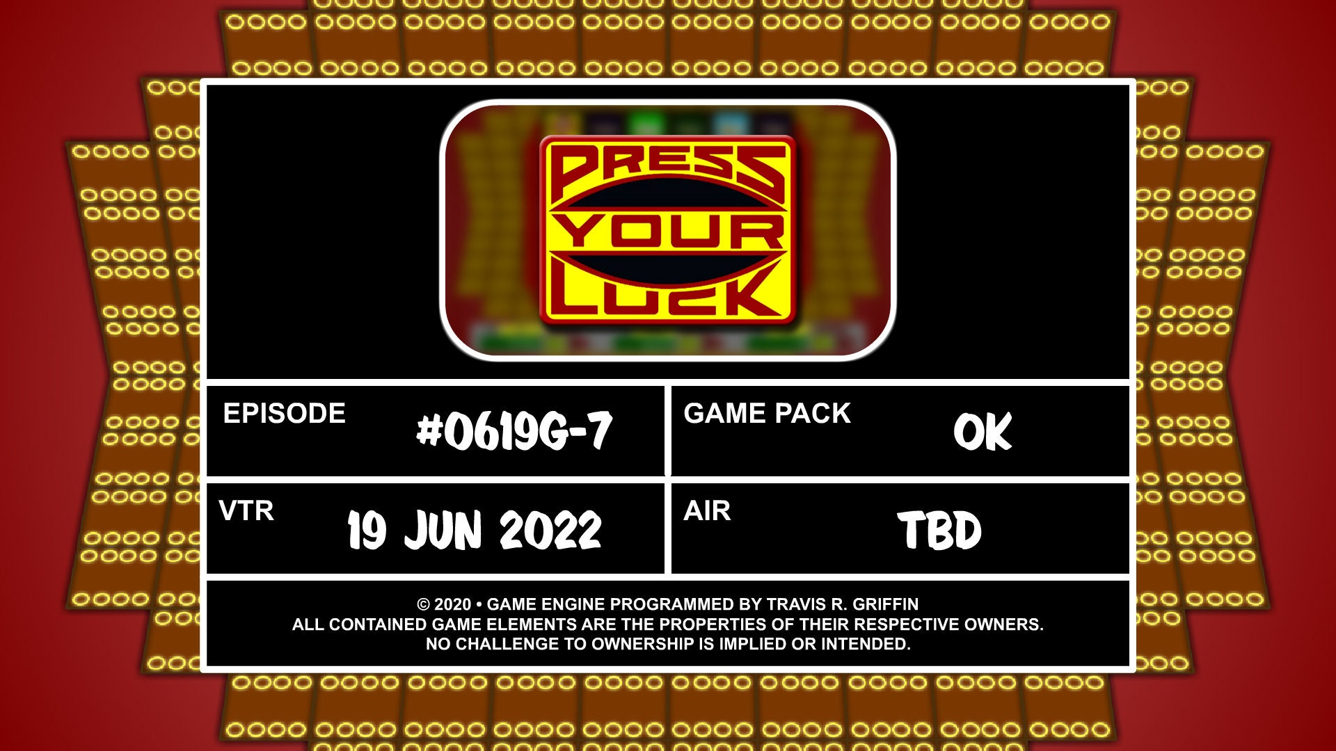 Press Your Luck Game Show Software Etsy