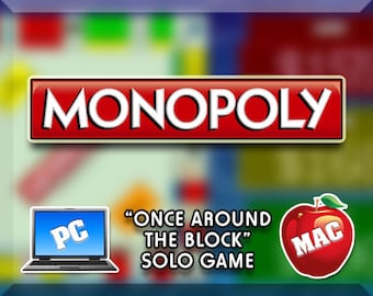 Monopoly - "Once Around The Block" Solo Variant