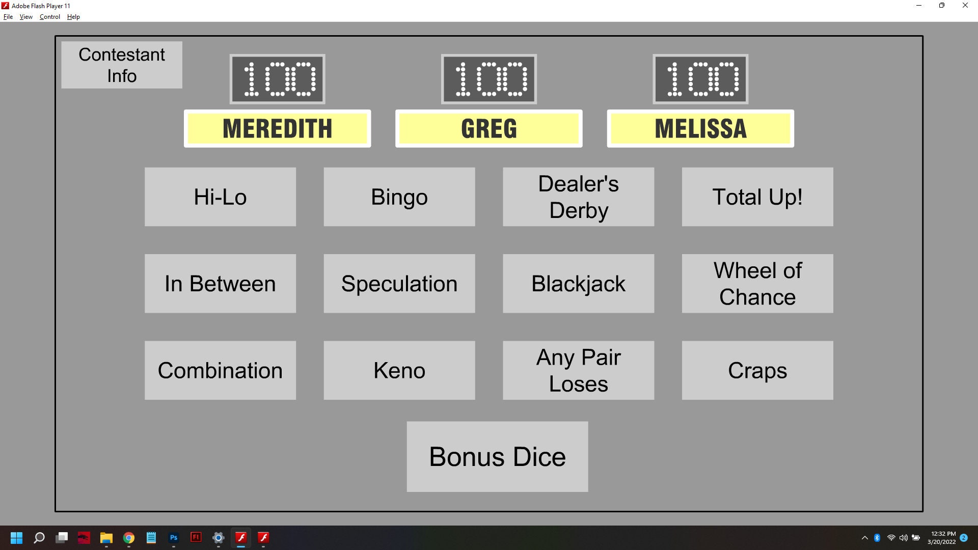 Dealer's Choice Game Show Software Etsy