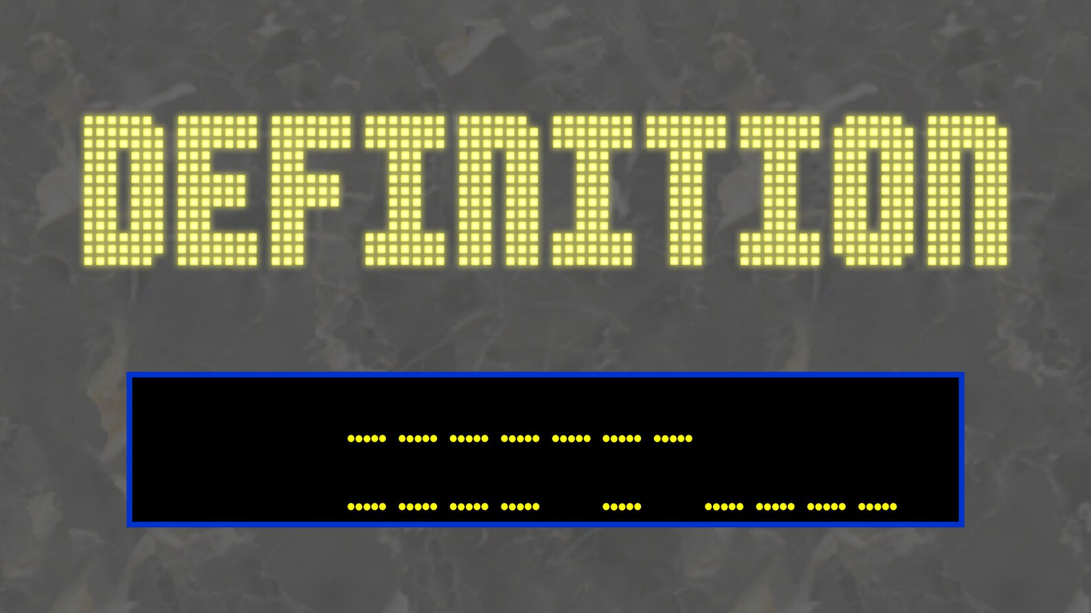 Definition Game Show Software Etsy