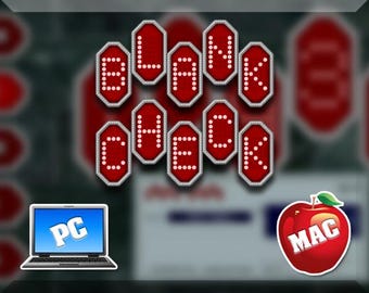 Blank Check - Game Show Software