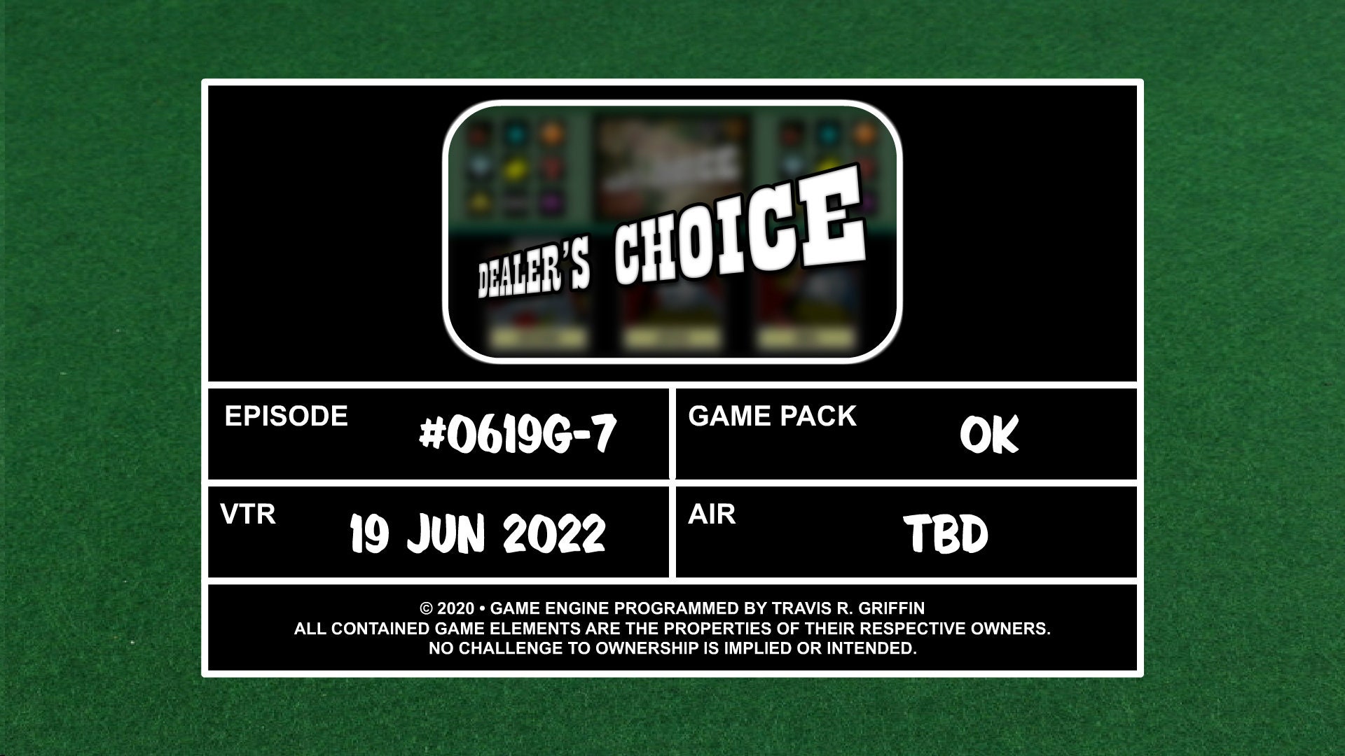 Dealer's Choice Game Show Software Etsy