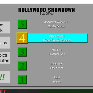 Hollywood Showdown Game Show Software image 7