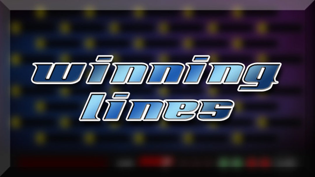Winning Lines Wonderwall Game Show Software Etsy