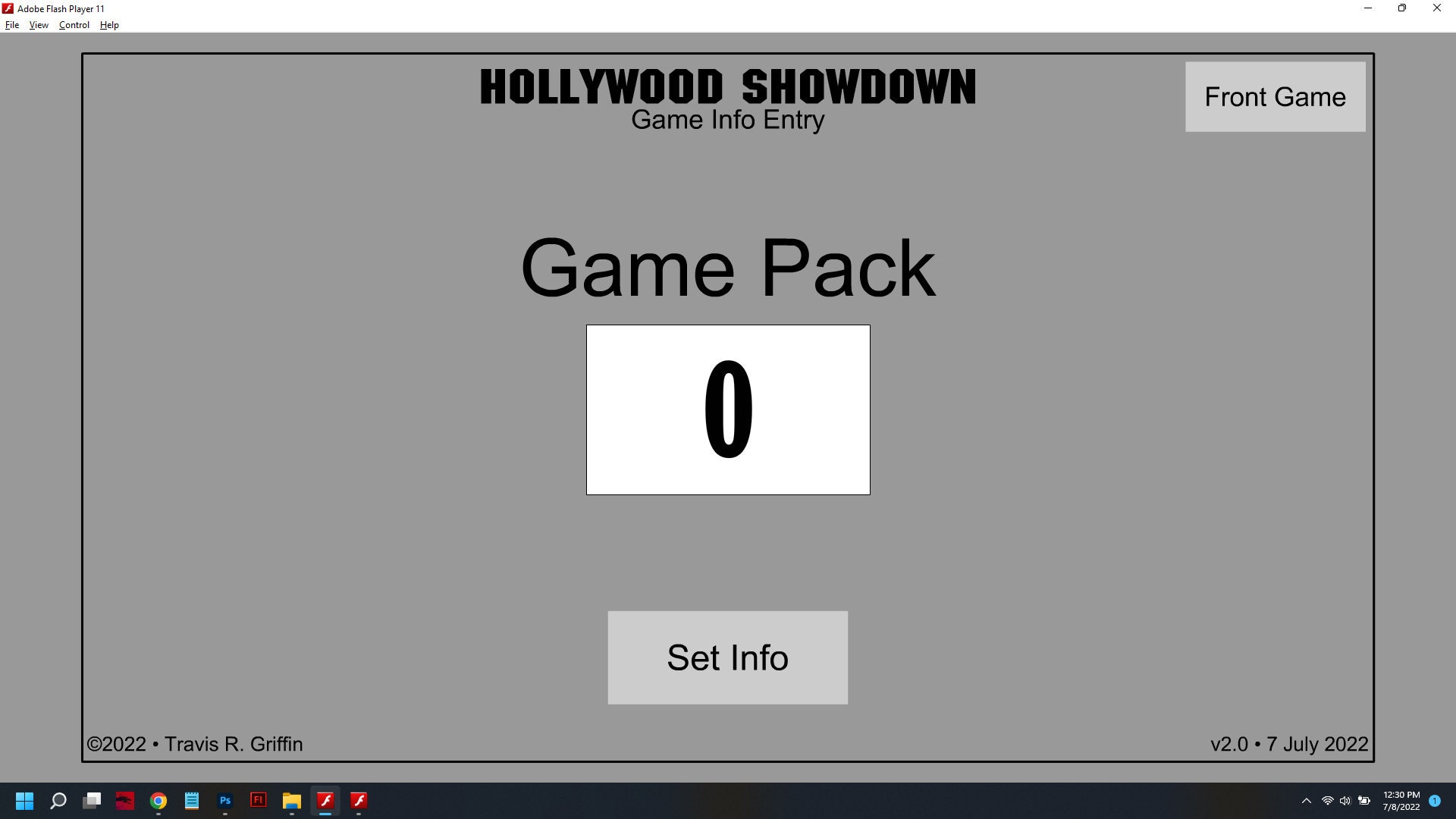 Hollywood Showdown Game Show Software Etsy
