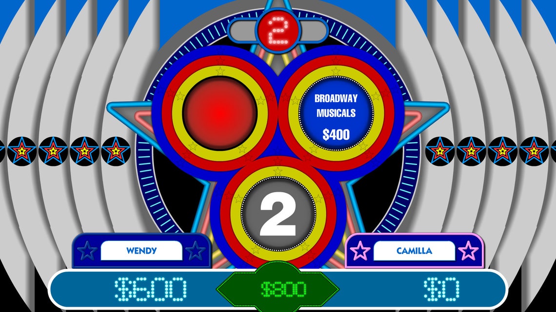 Bullseye Game Show Software Etsy