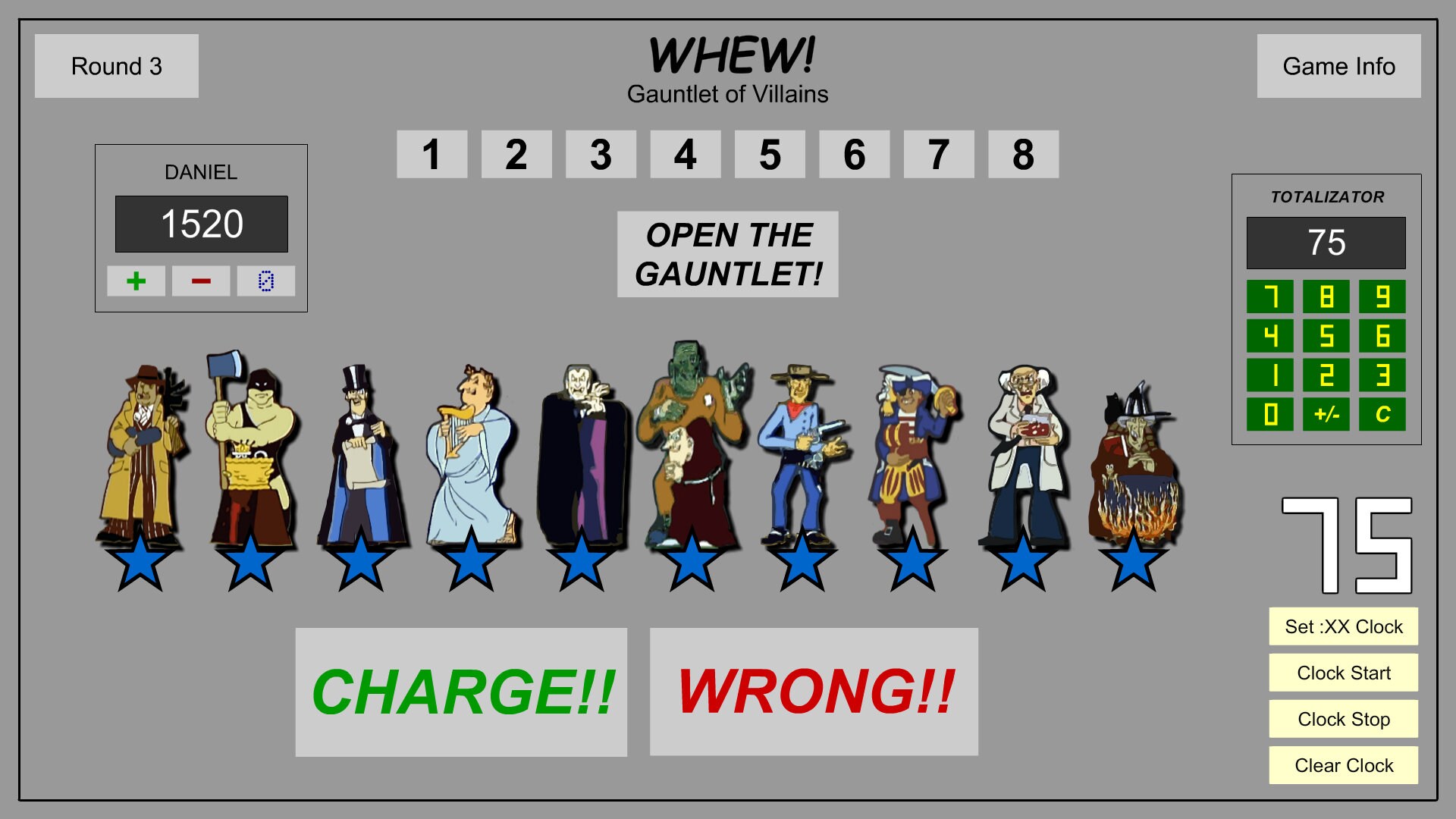 Whew Game Show Software Etsy