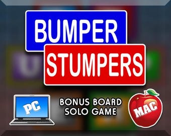 Bumper Stumpers - Bonus Board Solo Game