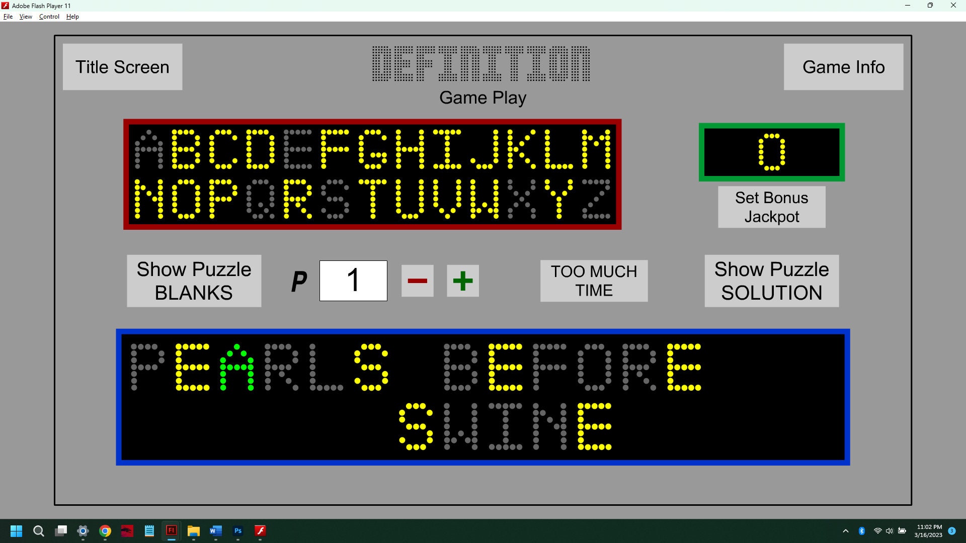 Definition Game Show Software Etsy
