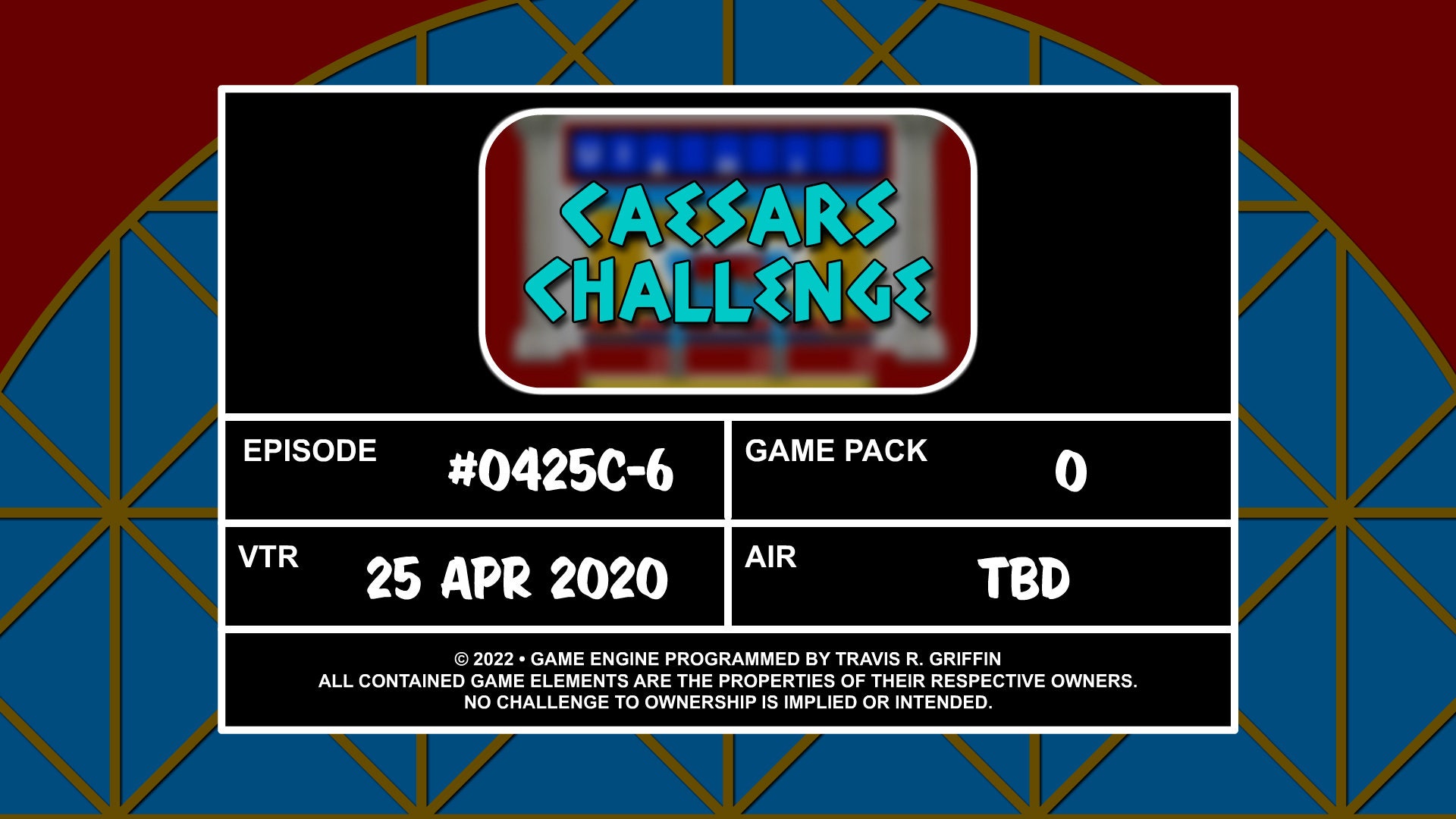 Caesars Challenge Game Show Software Etsy