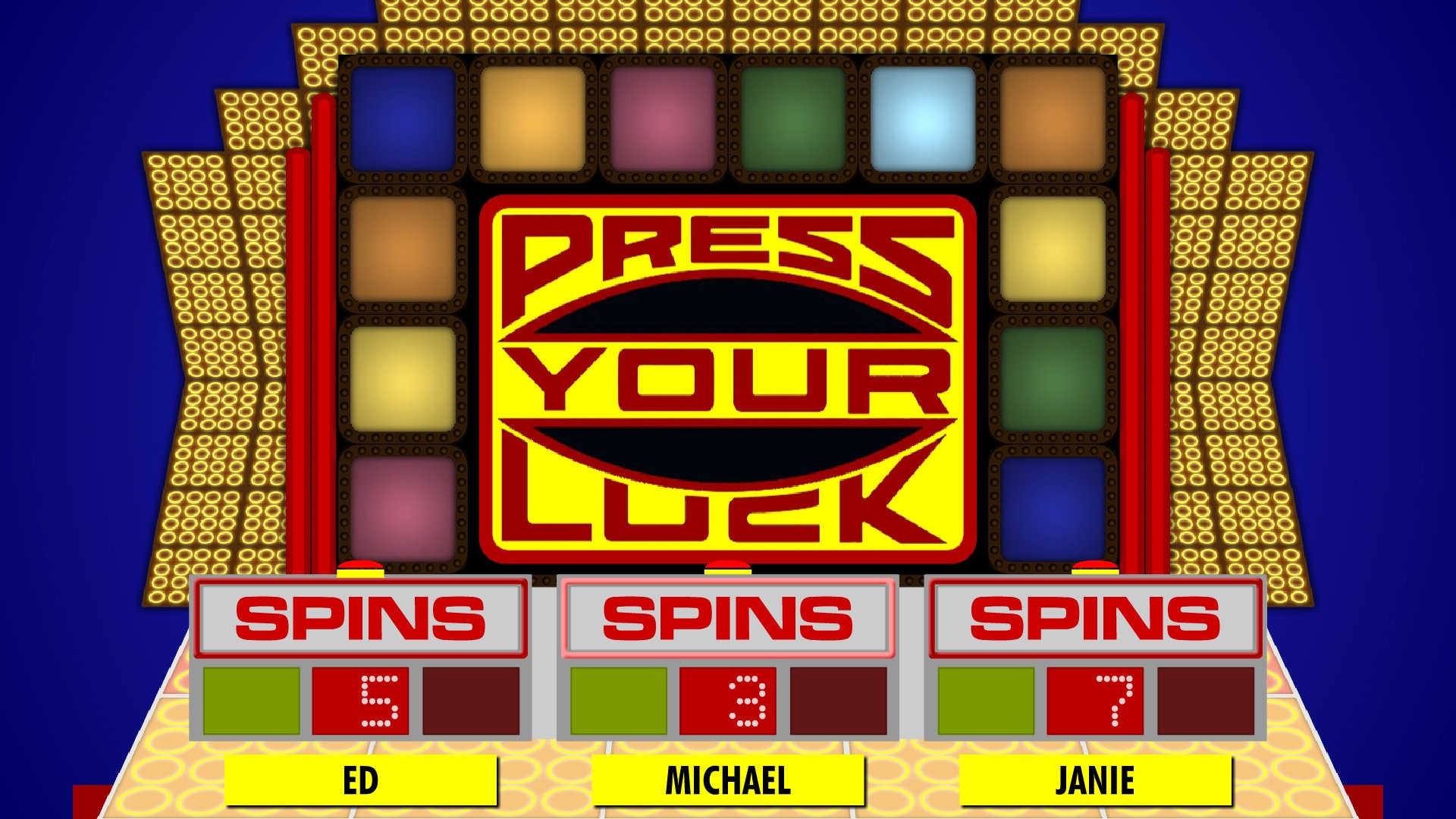 Press Your Luck Game Show Software Etsy