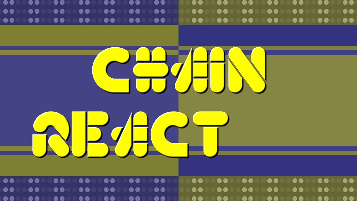 Chain Reaction Game Show Software Etsy