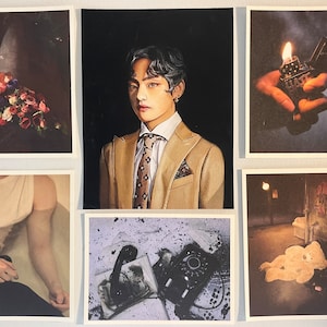 BTS V/Taehyung MOTS7 Wall Art Print - BTS V Fanart Merch Room Wall Decor for BTS Army