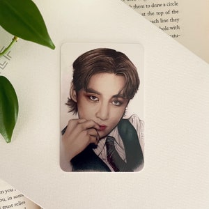BTS V Dynamite Photocard - BTS V/Taehyung Fanart Merch Photocard Room Decor for BTS Army and Taehyung Fans