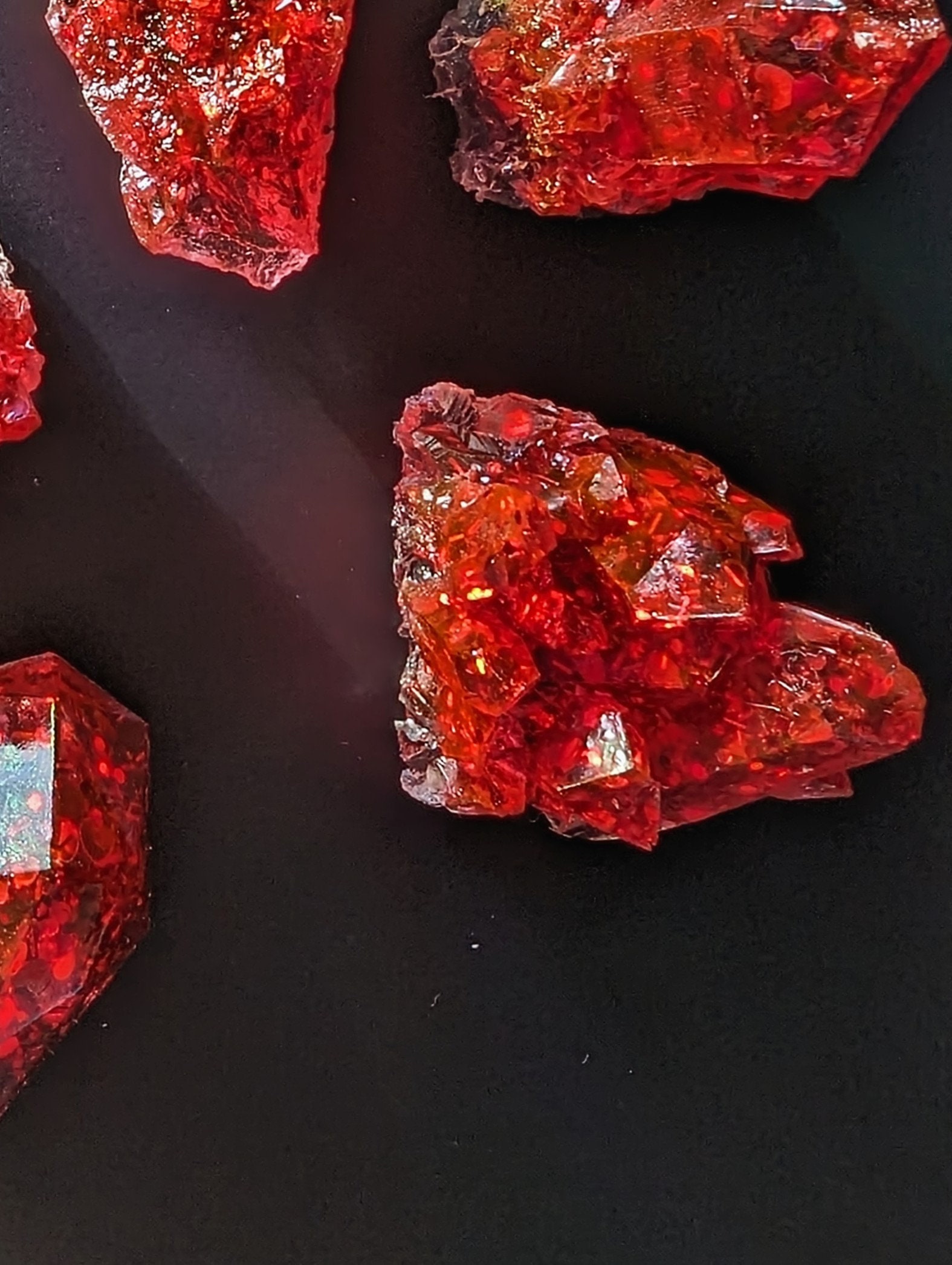 Ruby Falls Magnets Ruby Glitter Magnets: Crystal, Heart & Succulent Fridge Decor - Etsy