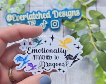 Dragon Sticker, Book Dragon sticker