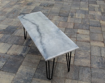 Carrera marble epoxy resin table, side table, coffee table, etc.