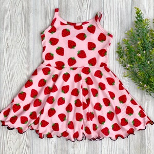 Strawberry Fields Tank Dress