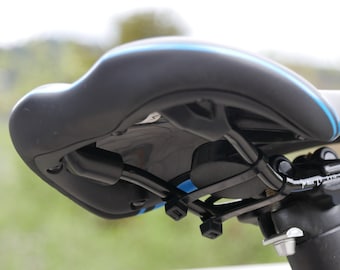 AirTag Fahrradhalterung Sattel | einfache Montage | Apple AirTag Bicycle mount | Air Tag Versteck | minimalistisch | Bike mount