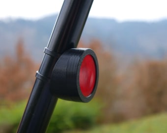 Support et réflecteur pour vélo AirTag | Support et réflecteur pour vélo Apple AirTag | Cachette d’étiquette aérienne | minimaliste | Support vélo