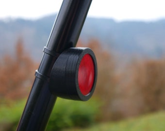 AirTag Fahrradhalterung  und Reflektor | Apple AirTag Bicycle mount & reflector | Air Tag Versteck | minimalistisch | Bike mount