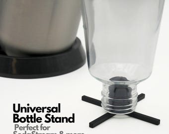Bottle holder for SodaStream and baby bottles | Bottle drainer | Bottle dryer | Drip aid | Kitchen accessories