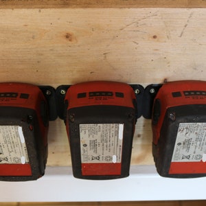 Hilti battery wall mount | 22V B22 Battery wall mount battery holder