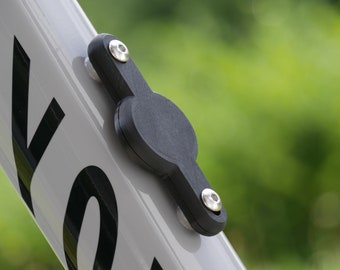 AirTag bicycle mount cup holder | with screws | Apple AirTag Bicycle mount | Air Tag hiding place | minimalist | Bike mount