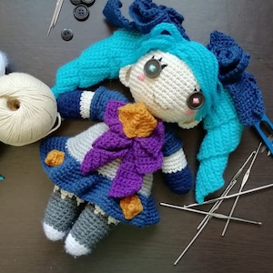 Gwen League of Legends amigurumi DIGITAL ENGLISH PATTERN