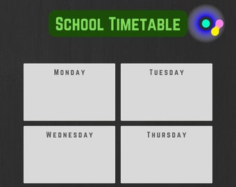 School Timetable