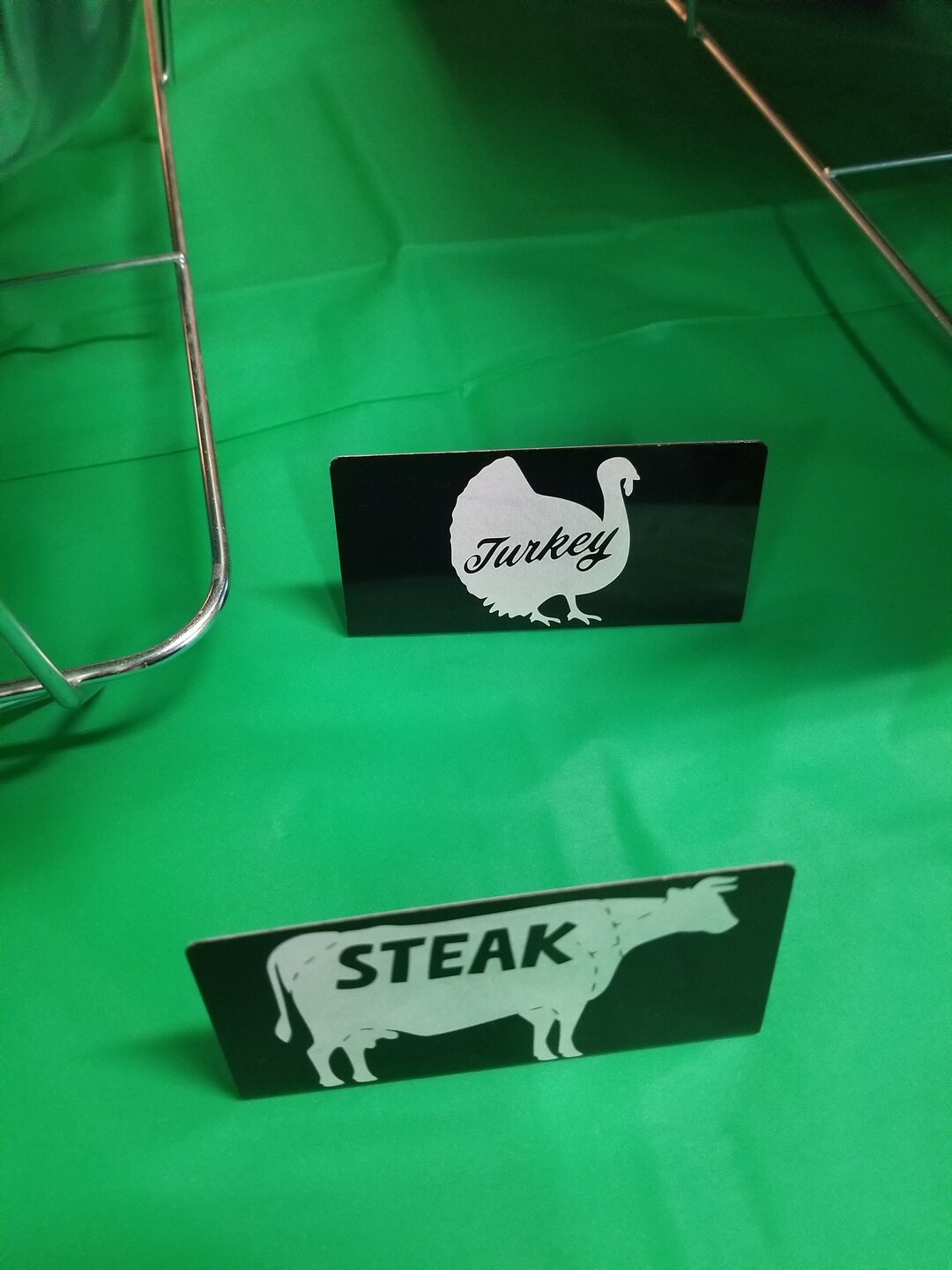 Party Food Signs Buffet Name Wedding Food Catering Metal Etsy