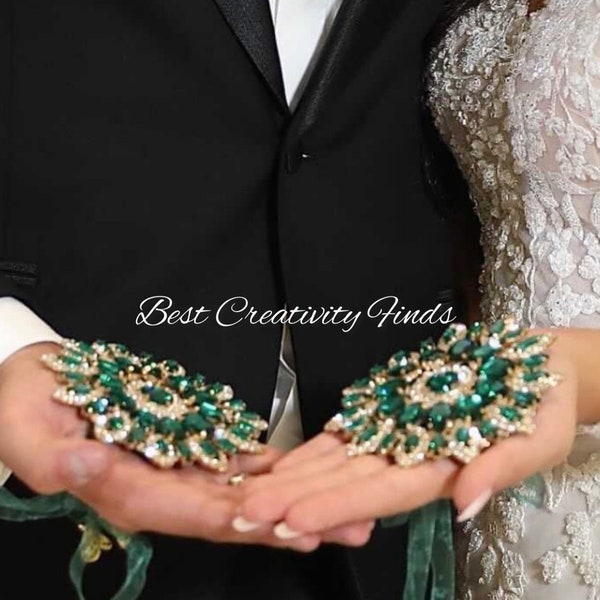 Stunning modern henna wrap Afghan wedding (sold individually) -many colors available