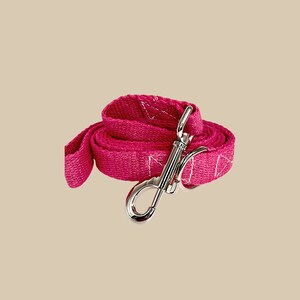Pink dog leash